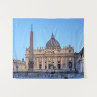 St. Peter's Square in Vaticaanstad - Rome, Italië