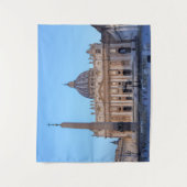 St. Peter's Square in Vaticaanstad - Rome, Italië Wandkleed (Voorkant)