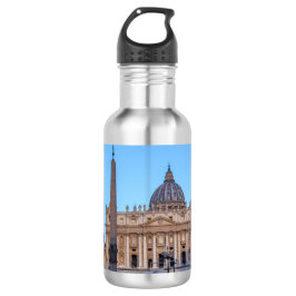St. Peter's Square in Vaticaanstad - Rome, Italië Waterfles