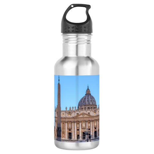 St. Peter's Square in Vaticaanstad - Rome, Italië Waterfles (Voorkant)