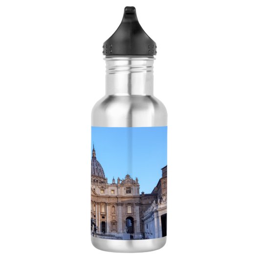 St. Peter's Square in Vaticaanstad - Rome, Italië Waterfles (Rechts)