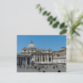St. Peter's Square, Rome Briefkaart (Staand voorkant)