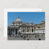 St. Peter's Square, Rome Briefkaart (Voorkant / Achterkant)
