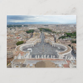 St. Peter's Square Rome Italië Briefkaart