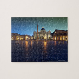 St Peters Square, Rome, Italië Legpuzzel