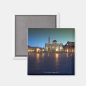 St Peters Square, Rome, Italië Magneet (Voorkant / Achterkant)