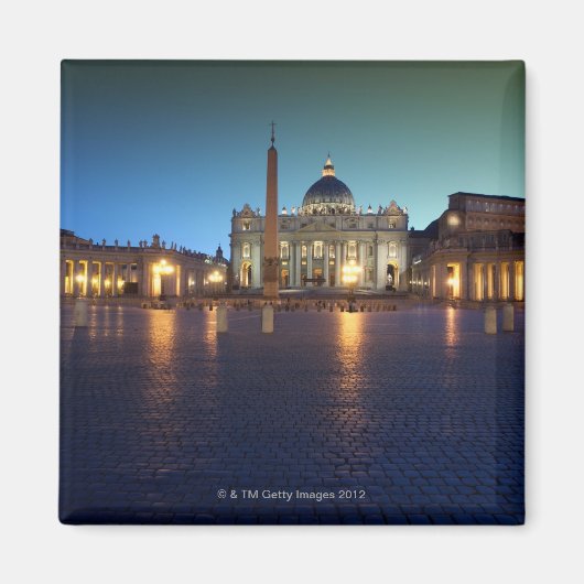 St Peters Square, Rome, Italië Magneet (Voorkant)