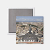 St Peters Square, Rome Magneet (Voorkant / Achterkant)