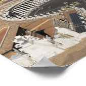 St Peters Square, Rome Poster (Hoek)