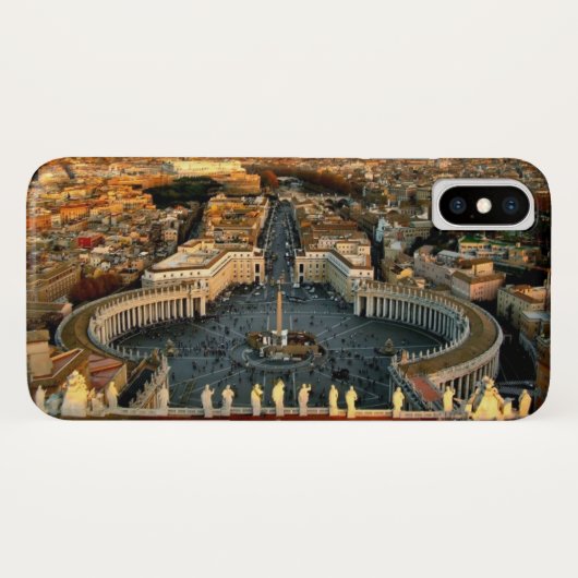 St. Peter's Square Vaticaan Case-Mate iPhone Case (Achterkant (horizontaal))