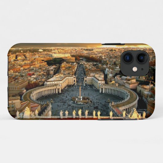 St. Peter's Square Vaticaan Case-Mate iPhone Case (Achterkant (horizontaal))