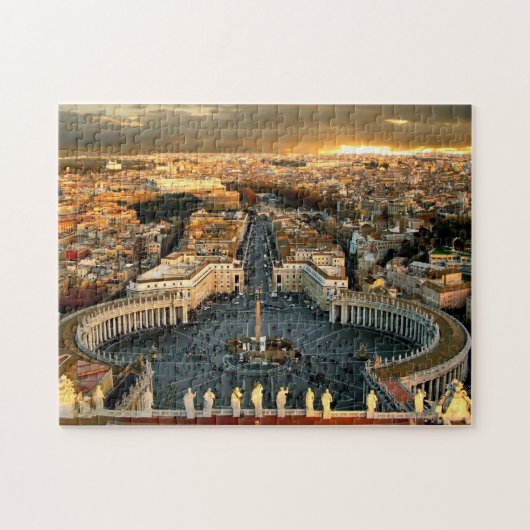 St. Peter's Square Vaticaan Legpuzzel (Horizontaal)
