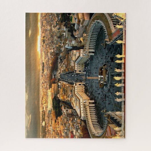 St. Peter's Square Vaticaan Legpuzzel (Verticaal)