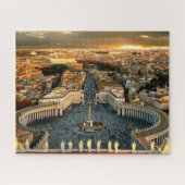 St. Peter's Square Vaticaan Legpuzzel (Horizontaal)