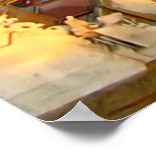 St. Peter's Square Vaticaan Poster (Hoek)