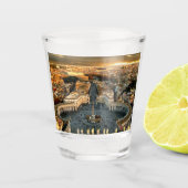 St. Peter's Square Vaticaan Shot Glas (Voorkant)