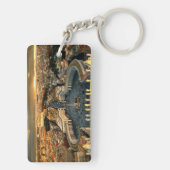 St. Peter's Square Vaticaan Sleutelhanger (achterkant)