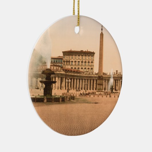 St. Peter's Square, Vaticaanstad Keramisch Ornament (Rechts)