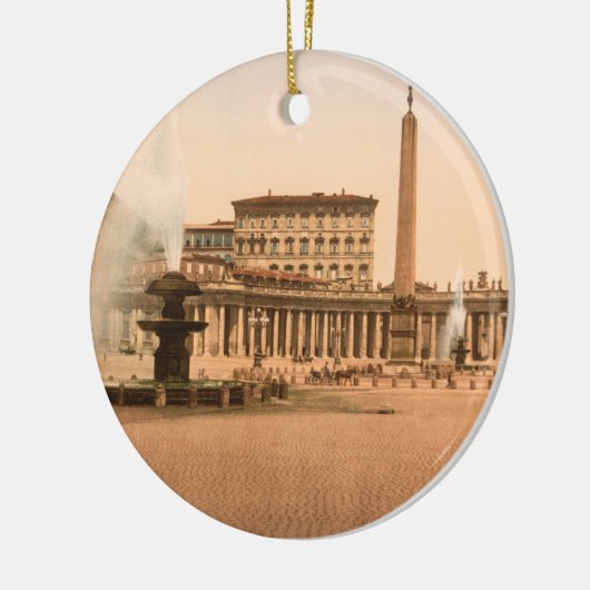 St. Peter's Square, Vaticaanstad Keramisch Ornament (Links)