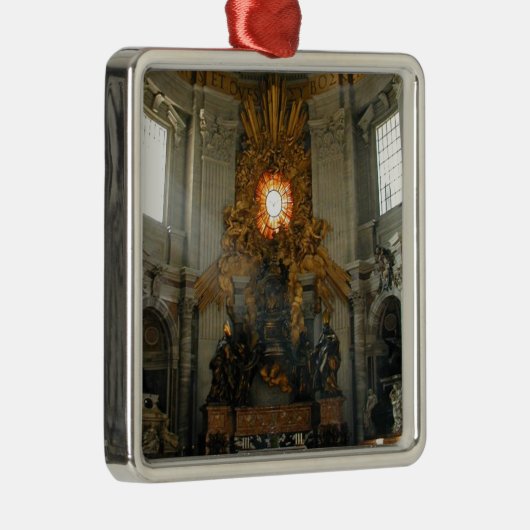 St. Peter's Vaticaanstad Metalen Ornament (Rechts)