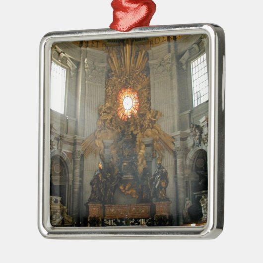 St. Peter's Vaticaanstad Metalen Ornament (Links)