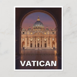 St Peters Vaticaanstad Reizen Briefkaart