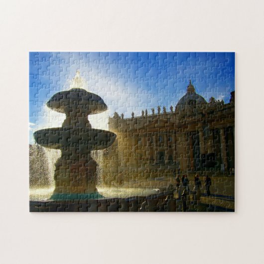 st peters vierkant vaticaan legpuzzel (Horizontaal)
