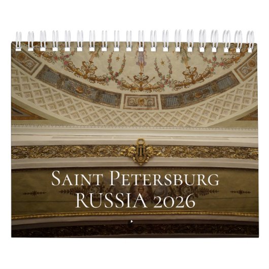 St Petersburg Calendar 2026 Kalender (Hoes)