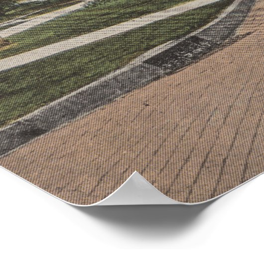 St. Petersburg, FL - Uitzicht van Beach Dr. & 5th  Poster (Hoek)