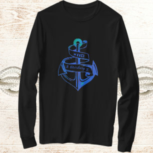 St. Petersburg Florida Blue Kedge Anchor T-Shirt