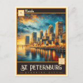 St. Petersburg, Florida |  BRIEFKAART (Voorkant)