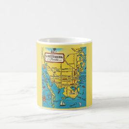 St. Petersburg Florida Kaart Mok