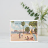  St. Petersburg Florida Spa Beach Pier Briefkaart (Staand voorkant)