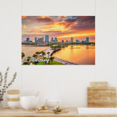 St. Petersburg, Florida, Verenigde Staten Poster (Keuken)