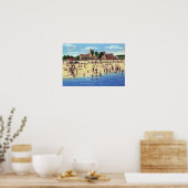 St. Petersburg Florida Vinoy Park Hotel Beach Poster (Keuken)