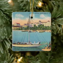 St. Petersburg Florida Waterfront Keramisch Ornament