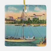 St. Petersburg Florida Waterfront Keramisch Ornament (Voorkant)