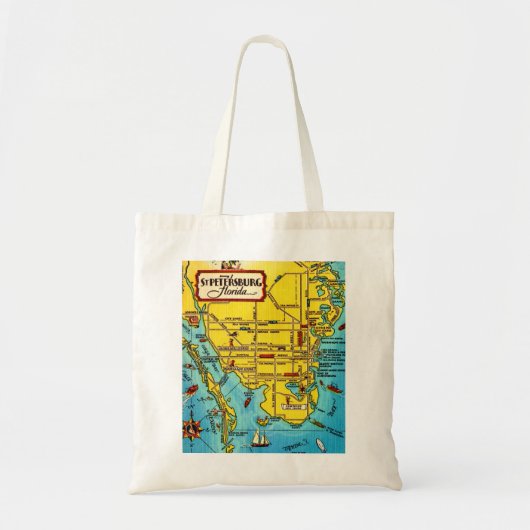 St. Petersburg plattegrond tas (Voorkant)