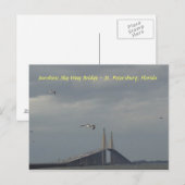 St. Petersburg van de Brug van de Manier van de Briefkaart (Voorkant / Achterkant)