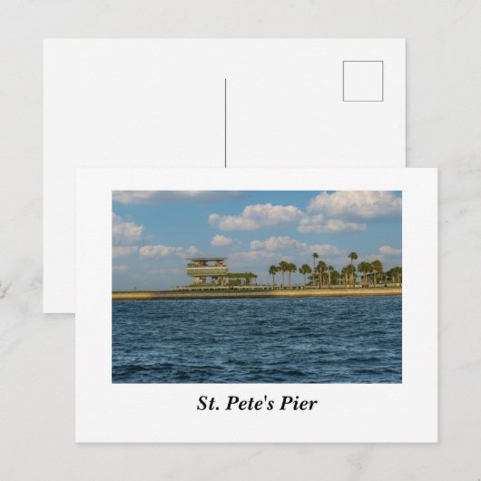 St. Pete's Pier Briefkaart (Voorkant / Achterkant)