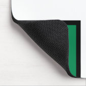 St. Petroc vlag/vlag van Devon Muismat (Hoek)