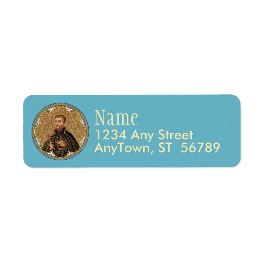 St. Petrus Claver (BK 058) Etiket (Voorkant)