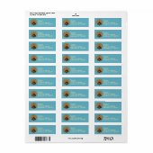St. Petrus Claver (BK 058) Etiket (Full Sheet)