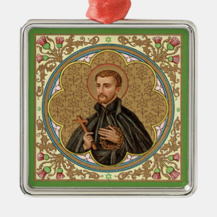 St. Petrus Claver (BK 058) Metalen Ornament