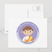 St. Philip de Apostle Briefkaart (Voorkant / Achterkant)