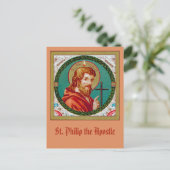St. Philip de Apostle (JMAS 10) Briefkaart (Staand voorkant)
