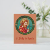 St. Philip de Apostle (JMAS 10) Briefkaart (Staand voorkant)