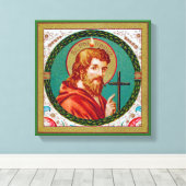 St. Philip de Apostle (JMAS 10) Canvas Afdruk (Insitu (Houten vloer))