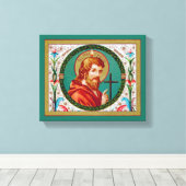 St. Philip de Apostle (JMAS 10) Canvas Afdruk (Insitu (Houten vloer))
