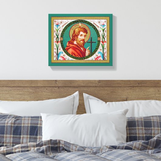 St. Philip de Apostle (JMAS 10) Canvas Afdruk (Insitu (Slaapkamer))